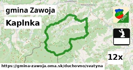 Kaplnka, gmina Zawoja