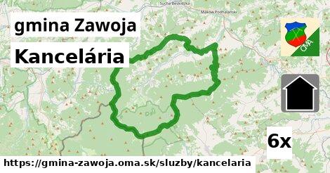 Kancelária, gmina Zawoja