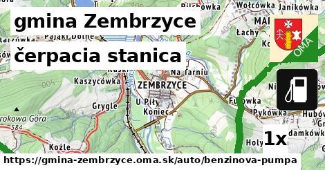 čerpacia stanica, gmina Zembrzyce