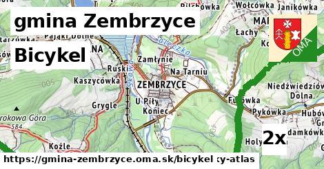 bicykel v gmina Zembrzyce