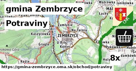 Potraviny, gmina Zembrzyce