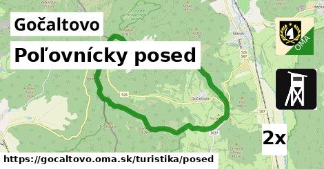 Poľovnícky posed, Gočaltovo