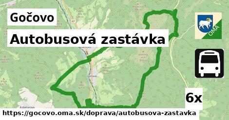 Autobusová zastávka, Gočovo