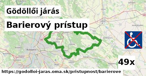 Barierový prístup, Gödöllői járás