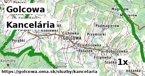 Kancelária, Golcowa