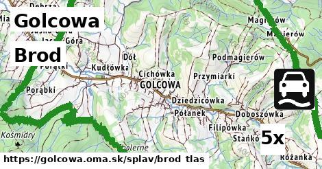 Brod, Golcowa