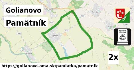 Pamätník, Golianovo