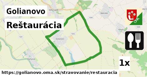 Reštaurácia, Golianovo