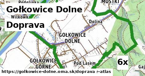 doprava v Gołkowice Dolne