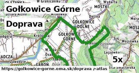 doprava v Gołkowice Górne