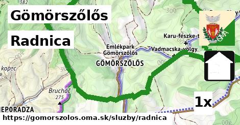 Radnica, Gömörszőlős