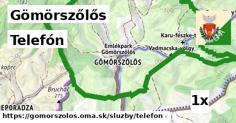 Telefón, Gömörszőlős