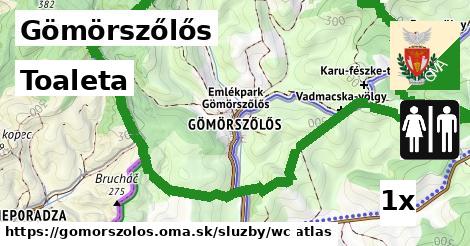 Toaleta, Gömörszőlős