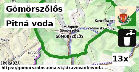 Pitná voda, Gömörszőlős