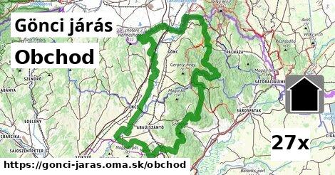 obchod v Gönci járás
