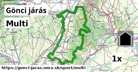 Multi, Gönci járás