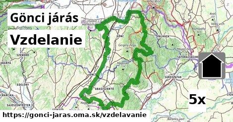 vzdelanie v Gönci járás