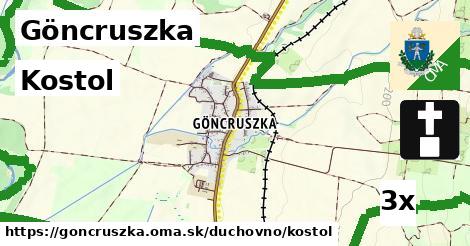 Kostol, Göncruszka