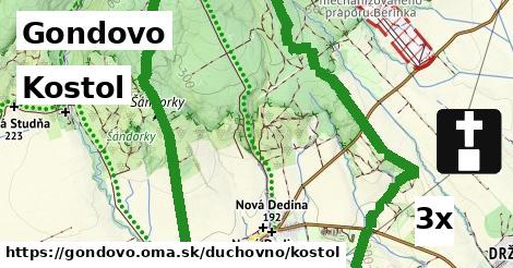 kostol v Gondovo