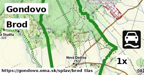 brod v Gondovo