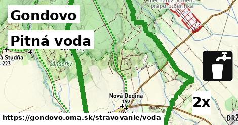 pitná voda v Gondovo
