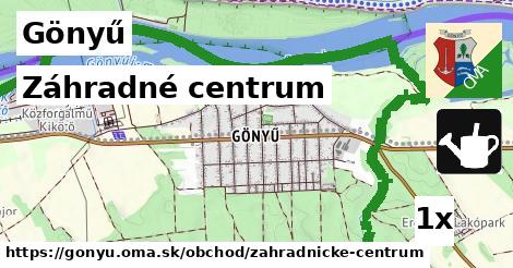 záhradné centrum v Gönyű