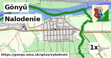 nalodenie v Gönyű
