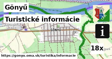 Turistické informácie, Gönyű