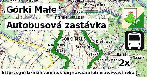 Autobusová zastávka, Górki Małe