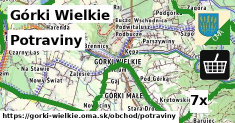 potraviny v Górki Wielkie