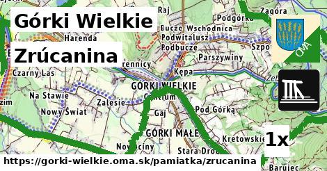 Zrúcanina, Górki Wielkie