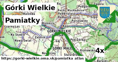 pamiatky v Górki Wielkie
