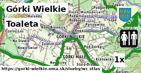 toaleta v Górki Wielkie