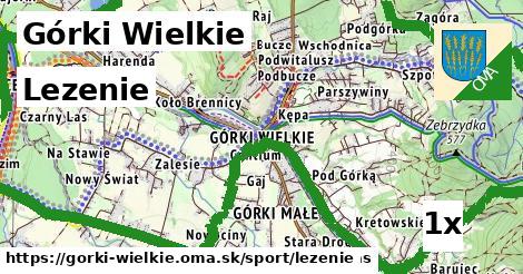 lezenie v Górki Wielkie