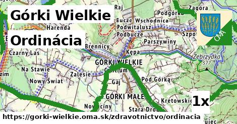 Ordinácia, Górki Wielkie