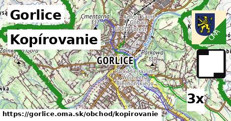 Kopírovanie, Gorlice