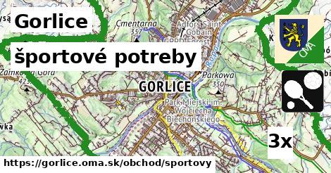 športové potreby, Gorlice