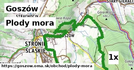 plody mora v Goszów