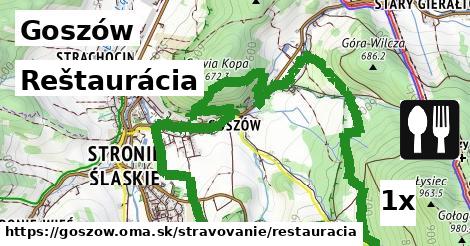 Reštaurácia, Goszów