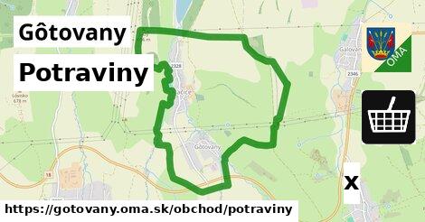 Potraviny, Gôtovany