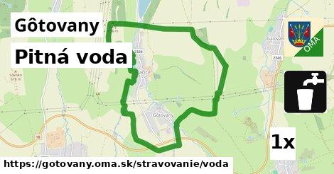 Pitná voda, Gôtovany