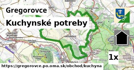 Kuchynské potreby, Gregorovce, okres PO