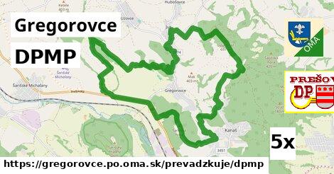 DPMP, Gregorovce, okres PO