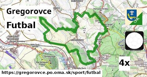 Futbal, Gregorovce, okres PO