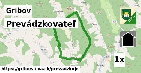 prevádzkovateľ v Gribov