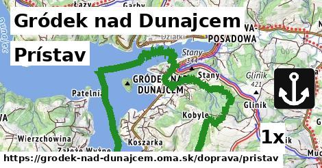 prístav v Gródek nad Dunajcem