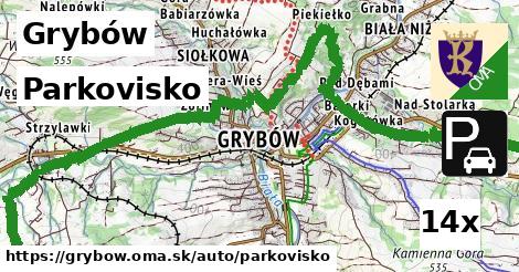 Parkovisko, Grybów