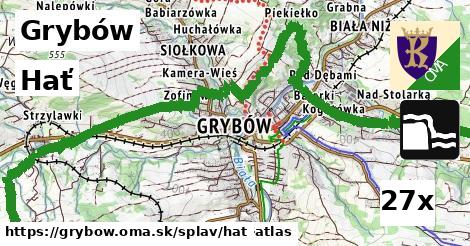 Hať, Grybów