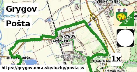 Pošta, Grygov