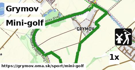 mini-golf v Grymov